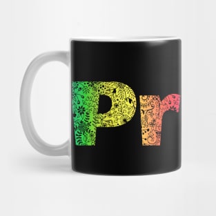 LGBT Pride - floral design Mug